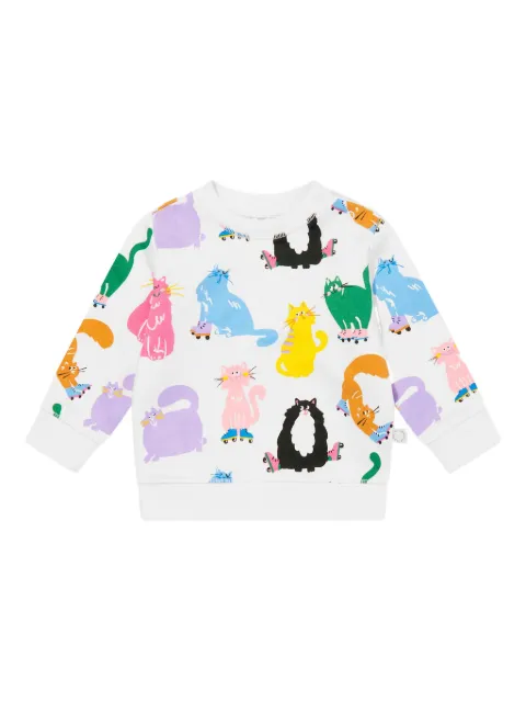 Stella McCartney Kids Moletom com estampa gráfica