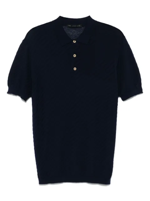 Low Brand interwoven polo shirt