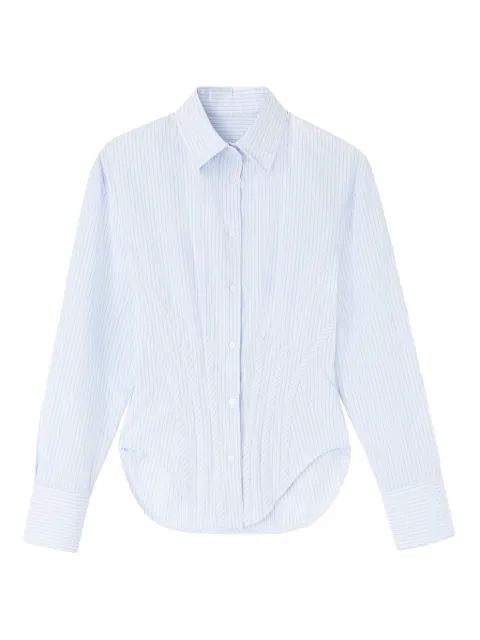 Ermanno Scervino camisa con motivo de rayas micro