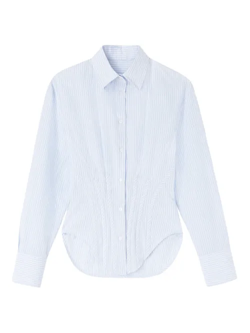 Chemise à fines rayures - Ermanno Scervino - Modalova