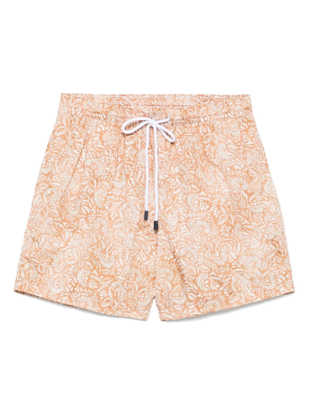 Barba shorts de playa estampados | marrón | Image 1