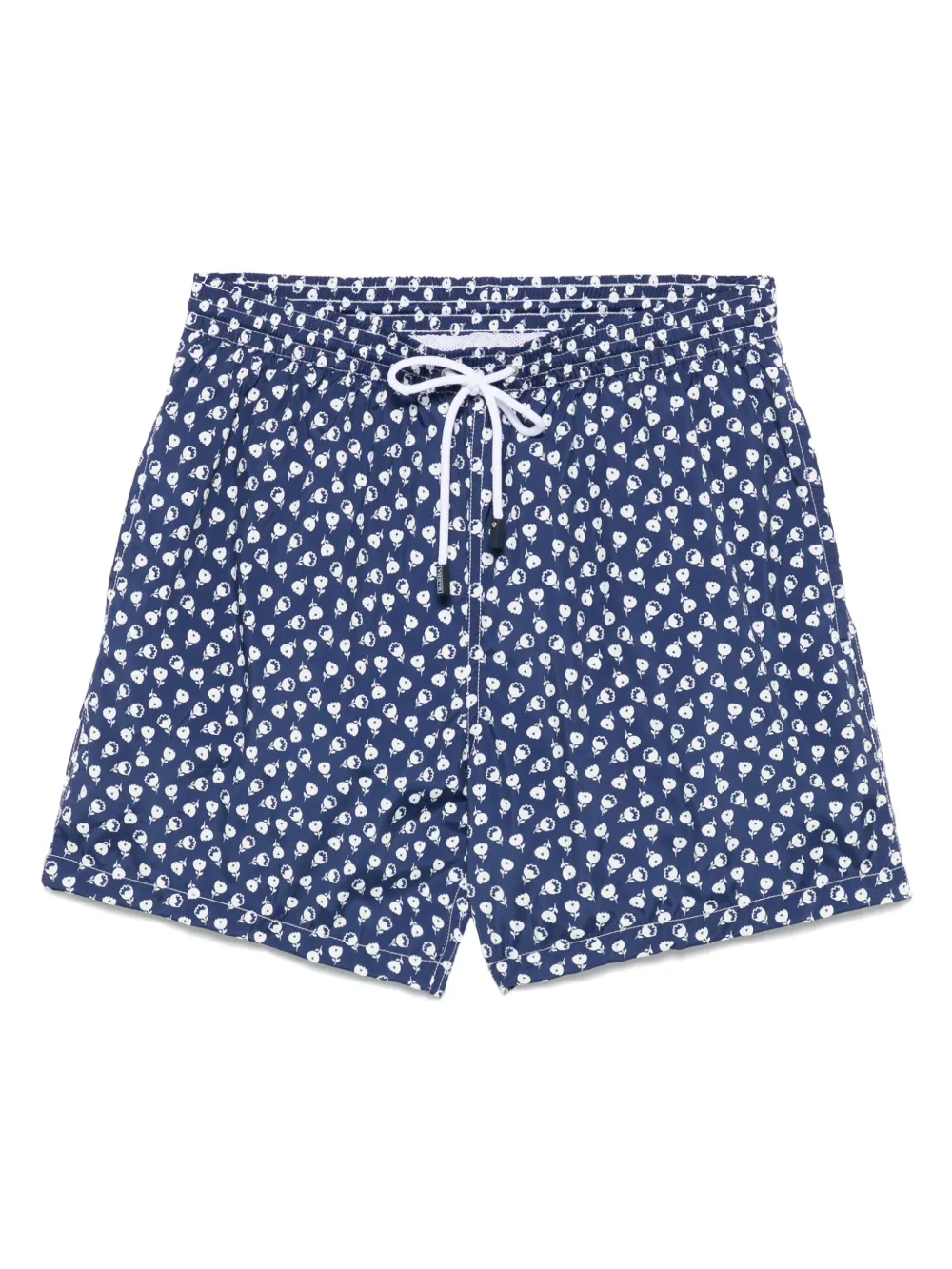 Barba Zwembroek met print Blauw