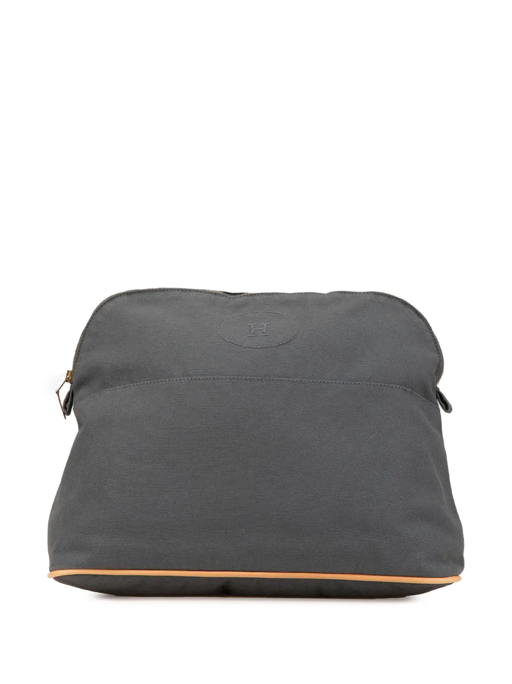 Hermès Pre-Owned 2010-2020 トワル ボリード トゥルース ドゥ ヴォワヤージュ GM ポーチ - グレー Hermès Pre-Owned 2010-2020 トワル ボリード トゥルース ドゥ ヴォワヤージュ GM ポーチ - グレー