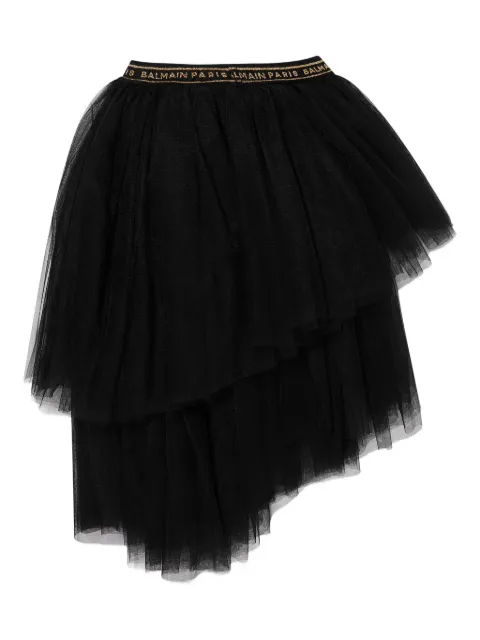 Balmain Kids tulle layered skirt 