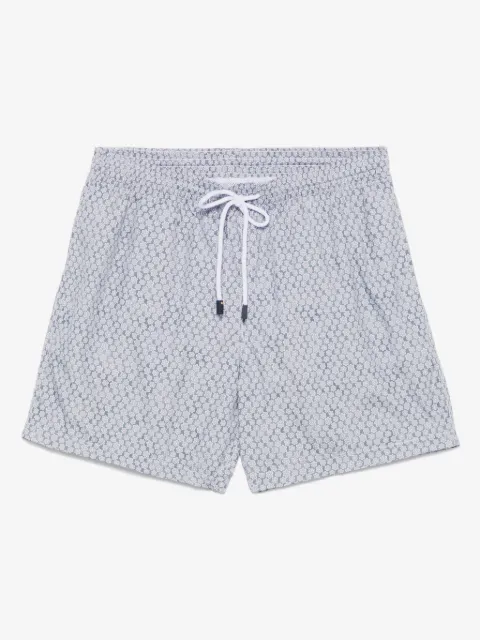 Barba printed swim shorts