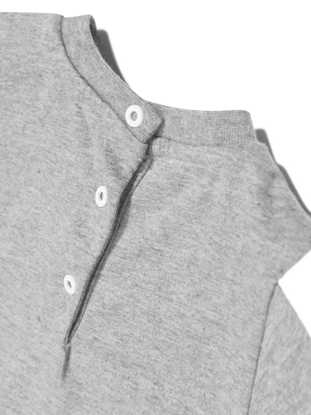 Balmain Kids T-shirt met logo Grijs