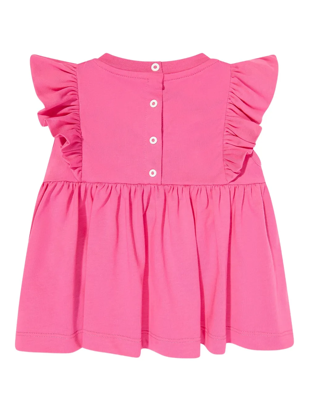 Balmain Kids Jurk met ruches Roze