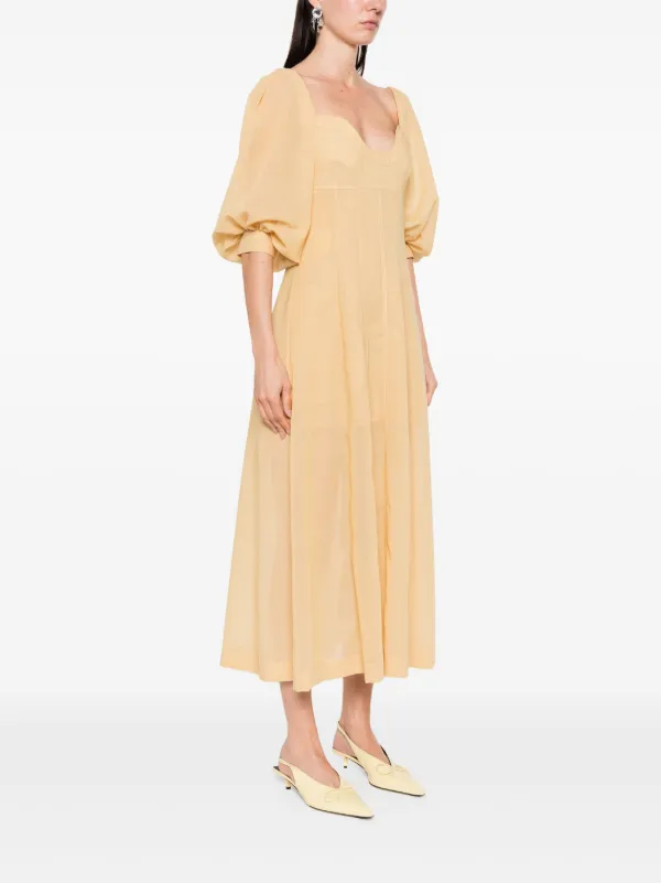 Philosophy Di Lorenzo Serafini Women's Voile Maxi Dress - Natural