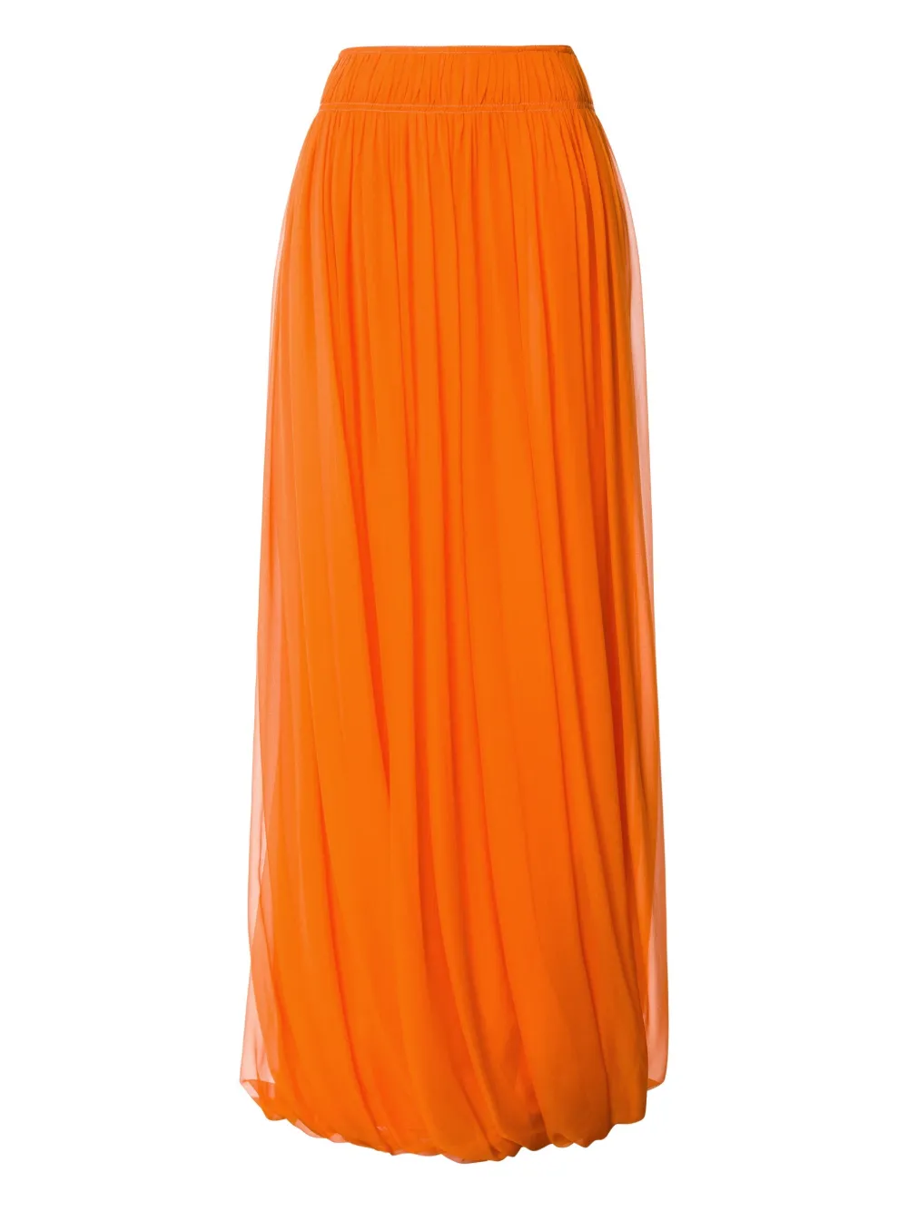 Alberta Ferretti Zijden maxi-rok Oranje