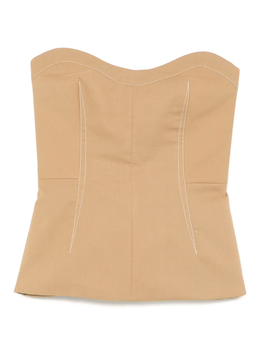Philosophy Di Lorenzo Serafini トップ トップ - ブラウン Philosophy Di Lorenzo Serafini トップ トップ - ブラウン