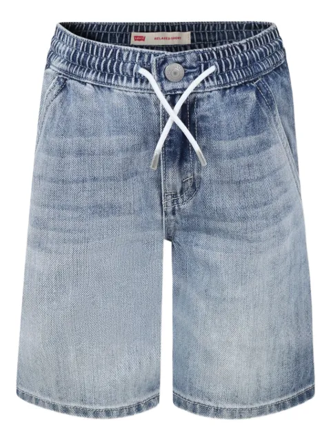Levi's Kids washed denim shorts