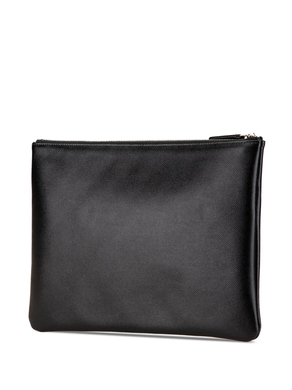 CHANEL Pre-Owned 2018 Medium Caviar Deauville Studded O Case clutch bag | Pre-Owned | Image 2