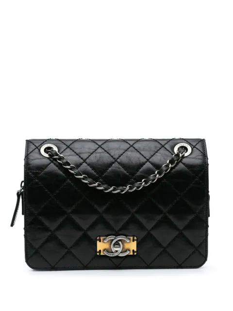 CHANEL Pre-Owned 2016-2017 Quilted Calfskin Day Trip Flap shoulder bag