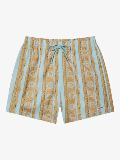 Boardies graphic-print swim shorts
