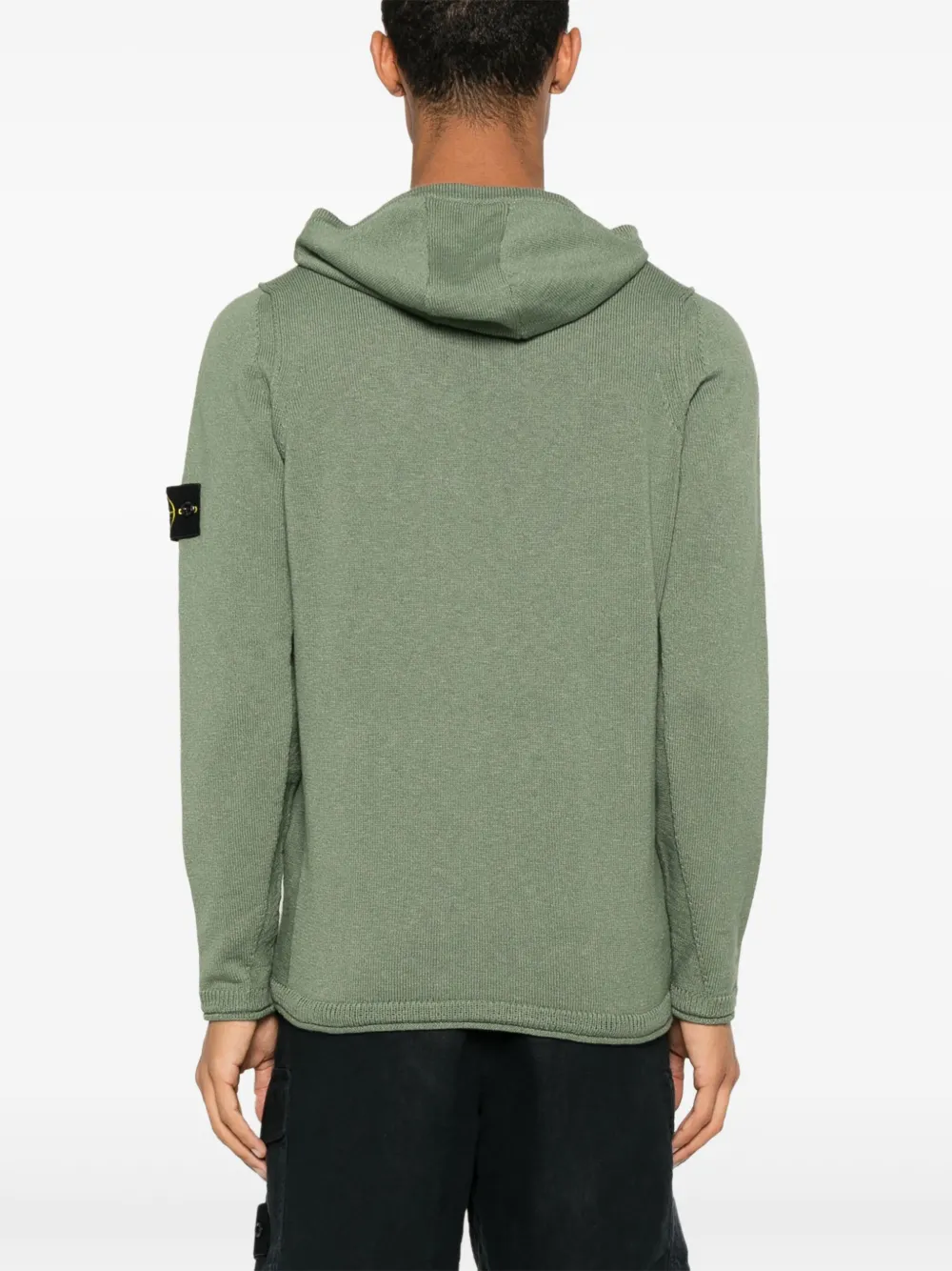 Stone Island Trui met Compass-logopatch Groen