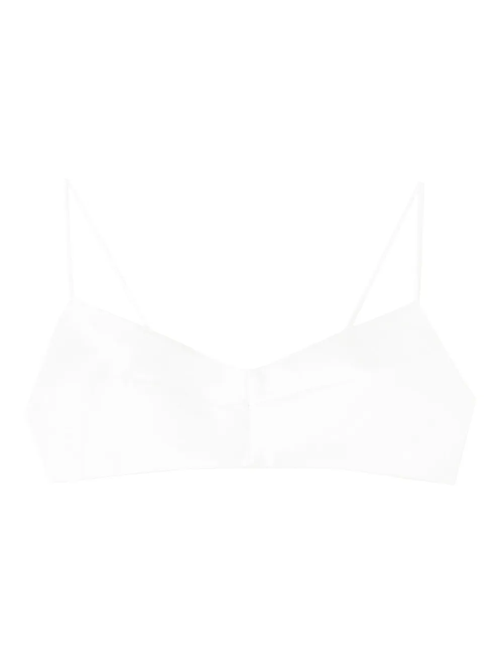 Ermanno Scervino Bh van zijdeblend Wit