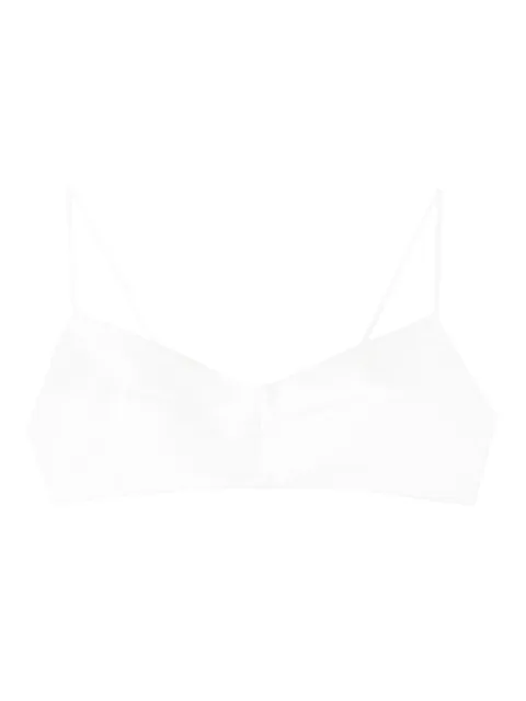 Ermanno Scervino silk-blend bra
