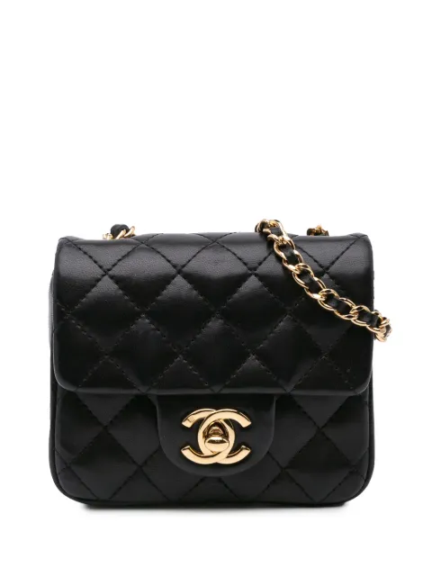CHANEL Pre-Owned 2005-2006 Micro Quilted Lambskin Single Flap crossbody bag