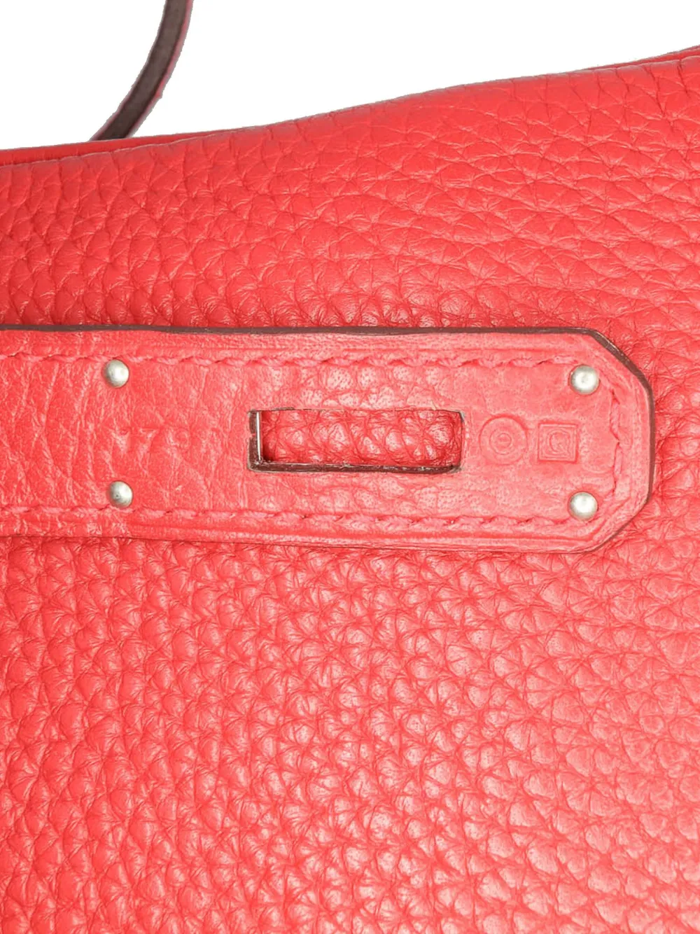 HERMES Pre-owned 2013 Clemence Kelly Ii Retourne 32 Satchel In Red