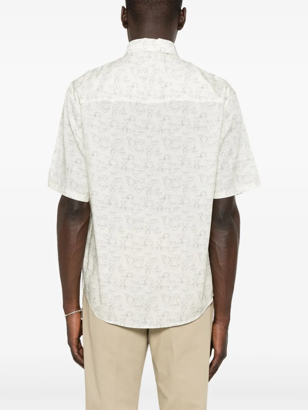 Emporio Armani Camicia con stampa | Abbigliamento | Image 4