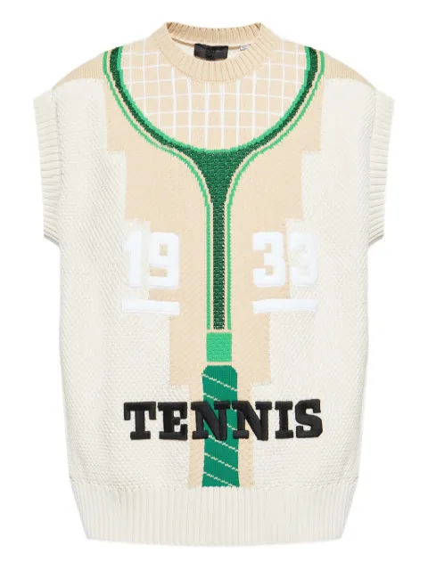 Lacoste Graphic Runway vest