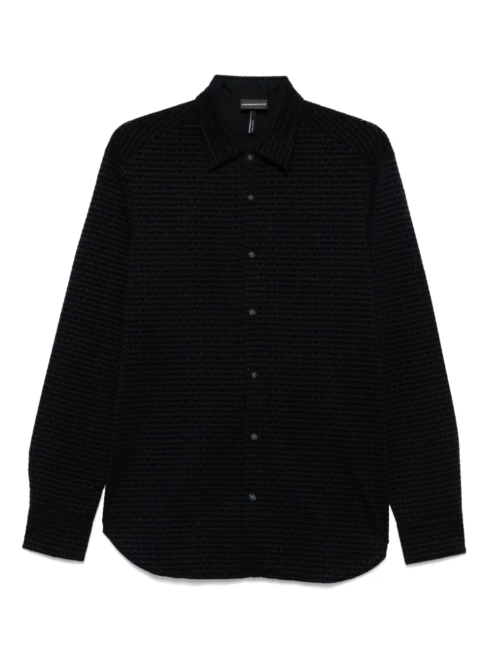 Emporio Armani Poloshirt met logo Blauw