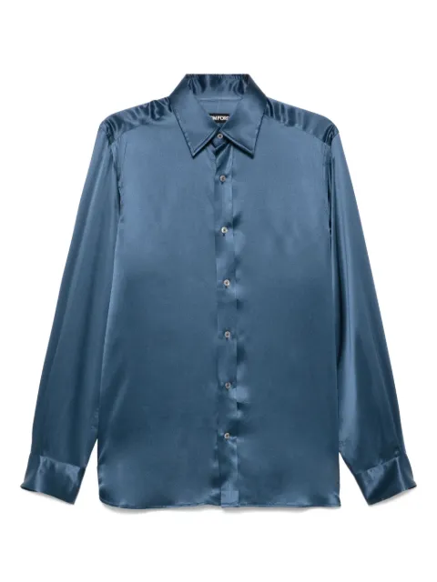 TOM FORD silk charmeuse shirt
