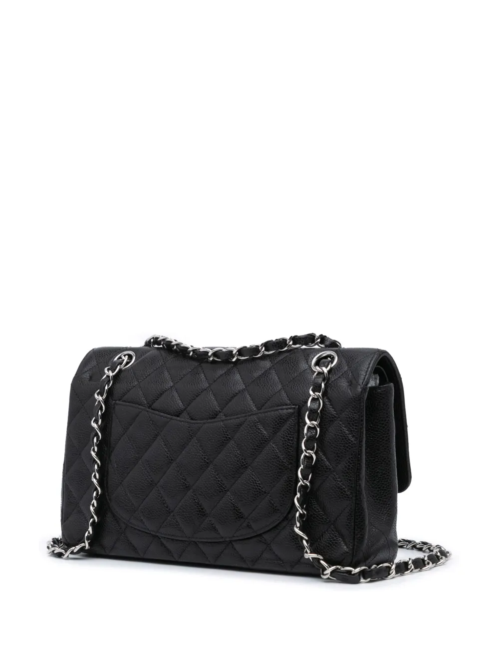 CHANEL Pre-Owned 2008-2009 Medium Classic Caviar Double Flap shoulder bag | Pre-Owned | Image 2