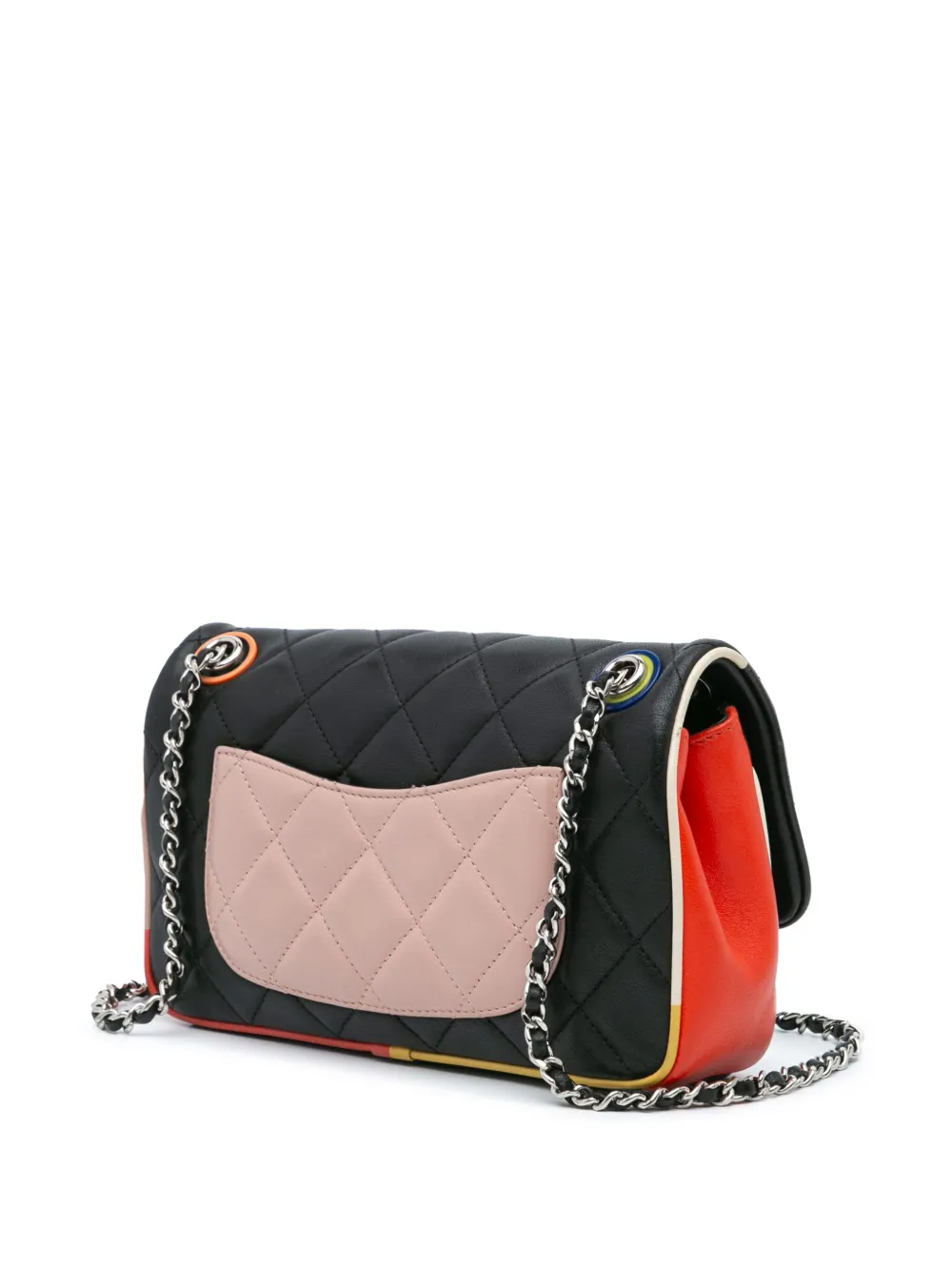 CHANEL Pre-Owned 2016-2014 Small Quilted Lambskin Cuba Color Flap shoulder bag | Pre-Owned | Image 2