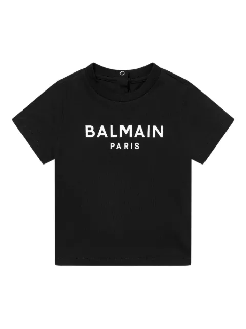 Balmain Kids logo print T-shirt 