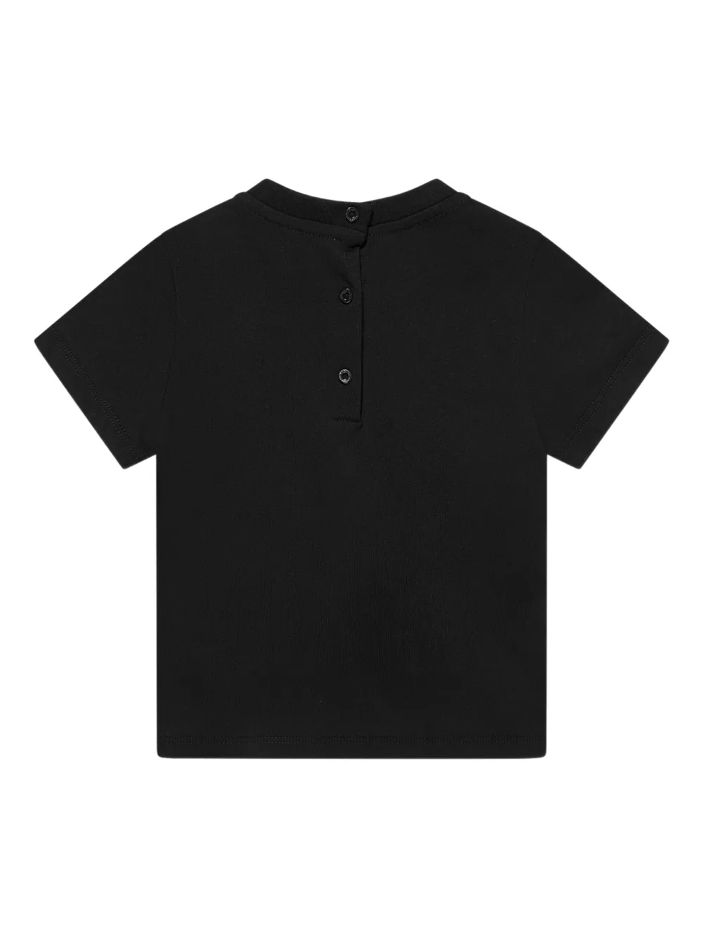 Balmain Kids T-shirt met logoprint Zwart