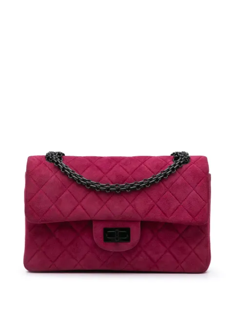 CHANEL Pre-Owned 1997-1999 Reissue 2.55 Quilted Velvet Double Flap 225 shoulder bag