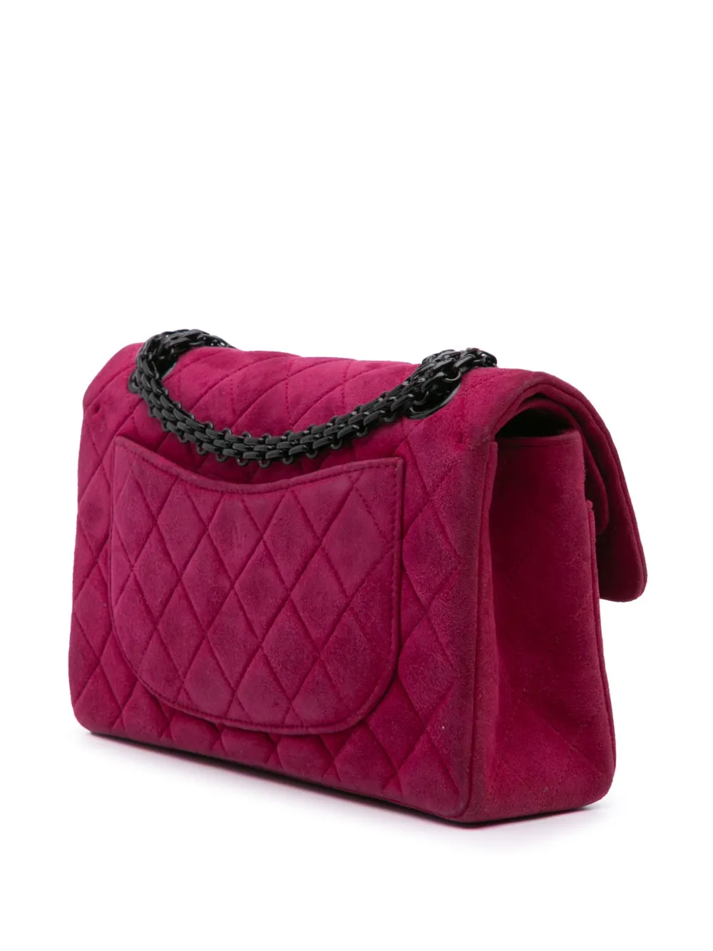 CHANEL Pre-Owned 1997-1999 Reissue 2.55 Quilted Velvet Double Flap 225 shoulder bag | Pre-Owned | Image 2