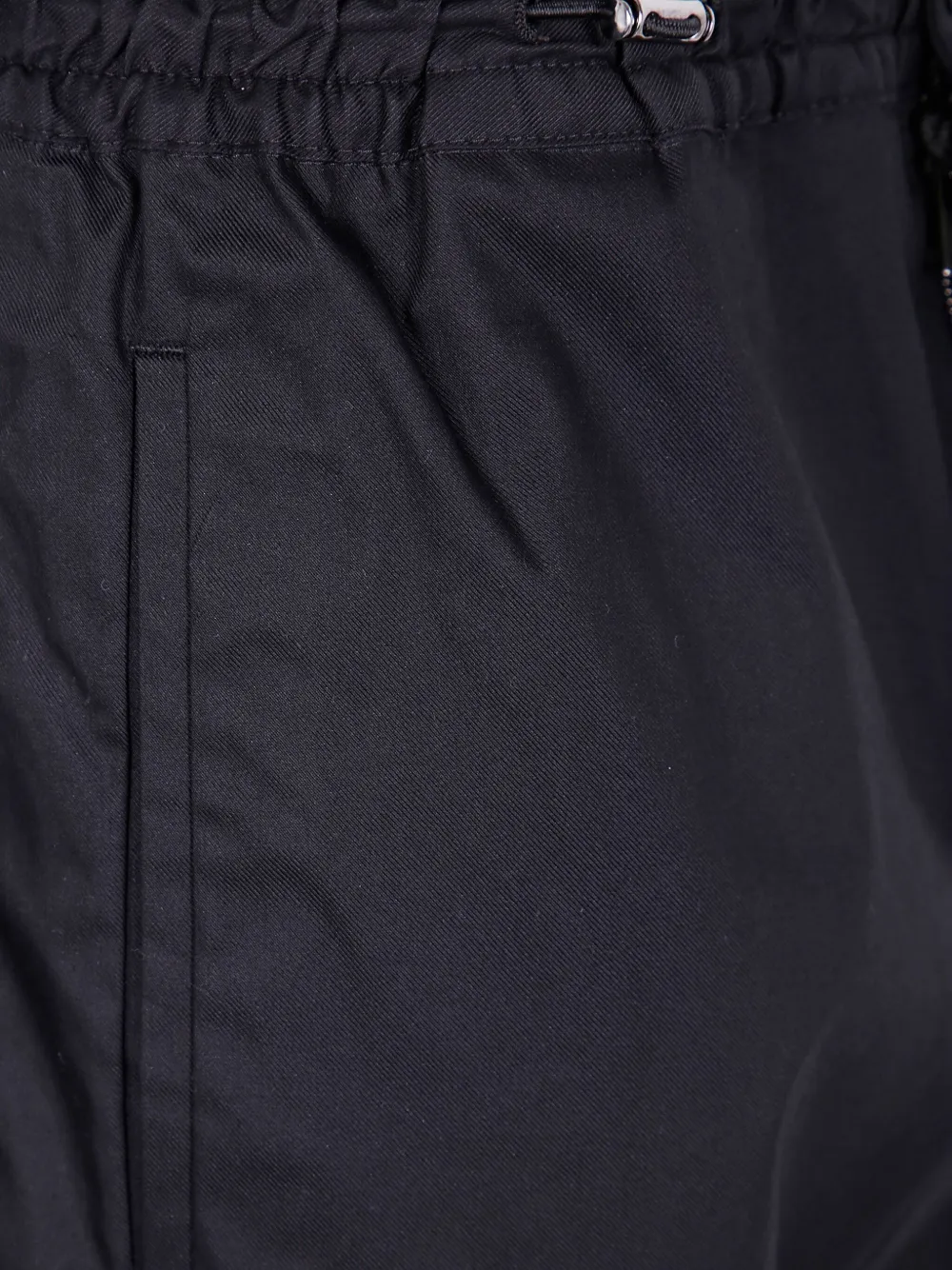 PT Torino Broek met trekkoordtaille Zwart