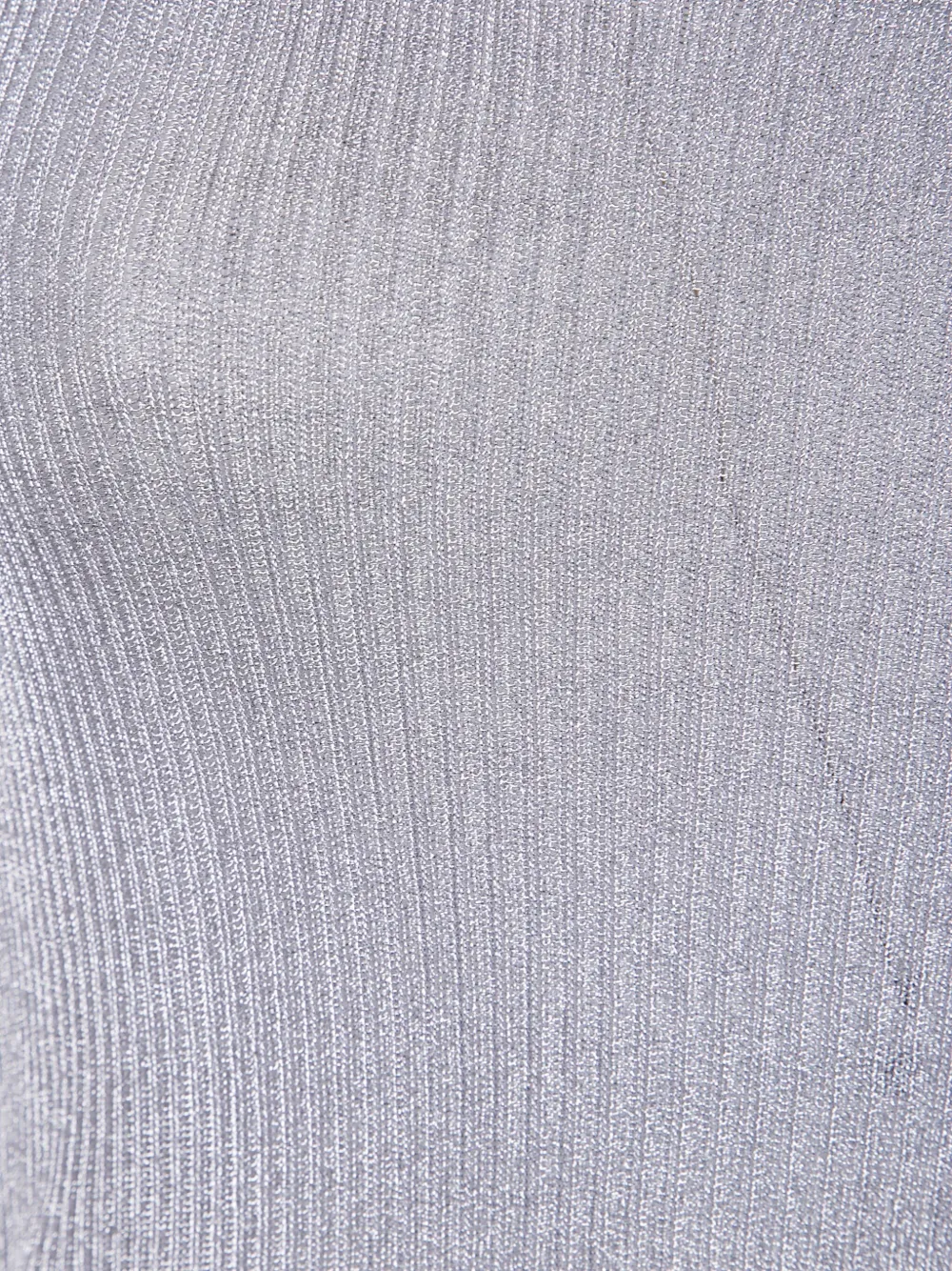 Max Mara Ribgebreide tanktop Zilver