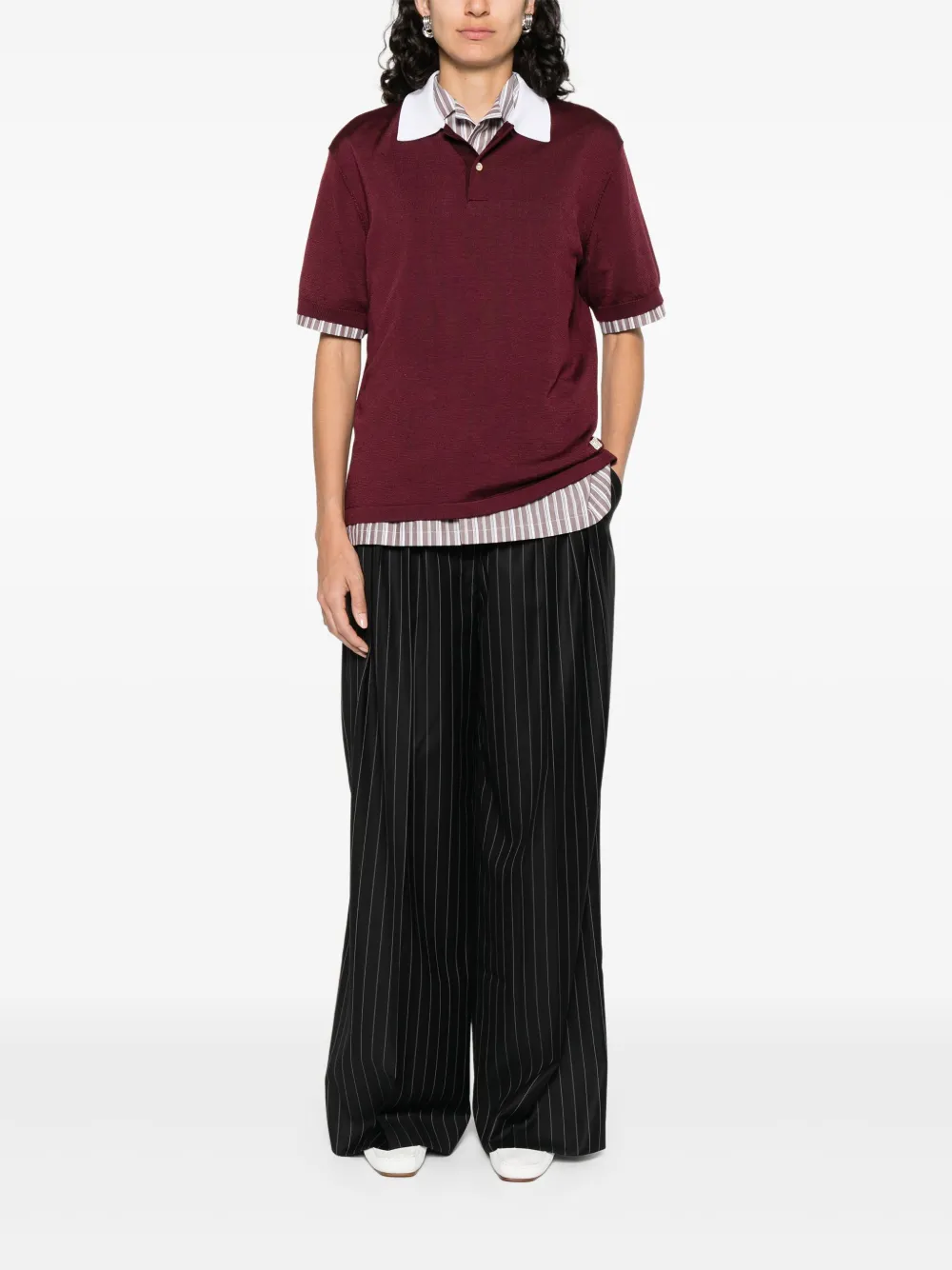 Casablanca Pinstripe trousers - Zwart