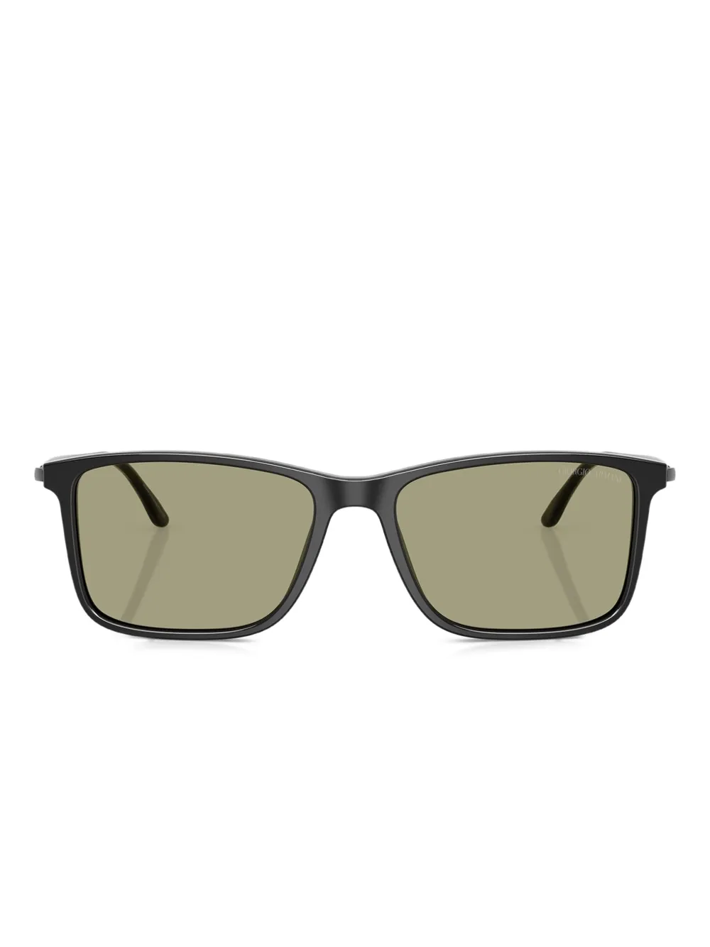 Giorgio Armani square-frame sunglasses | Black | Image 1