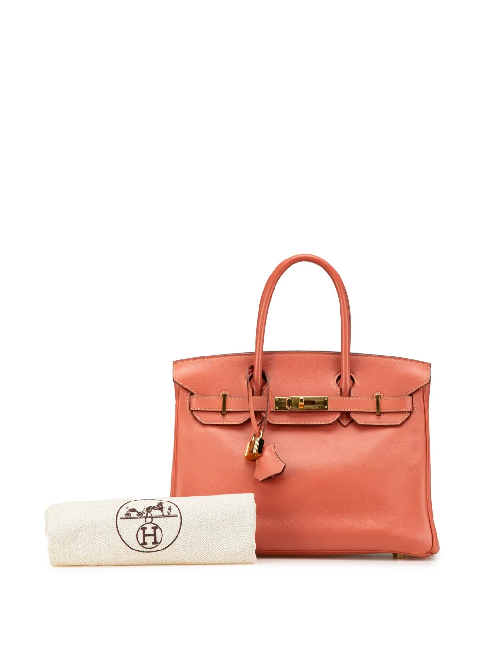Hermès Pre-Owned 2008 스위프트 버킨 리토른 30 핸드백 | 오렌지 | FARFETCH KR