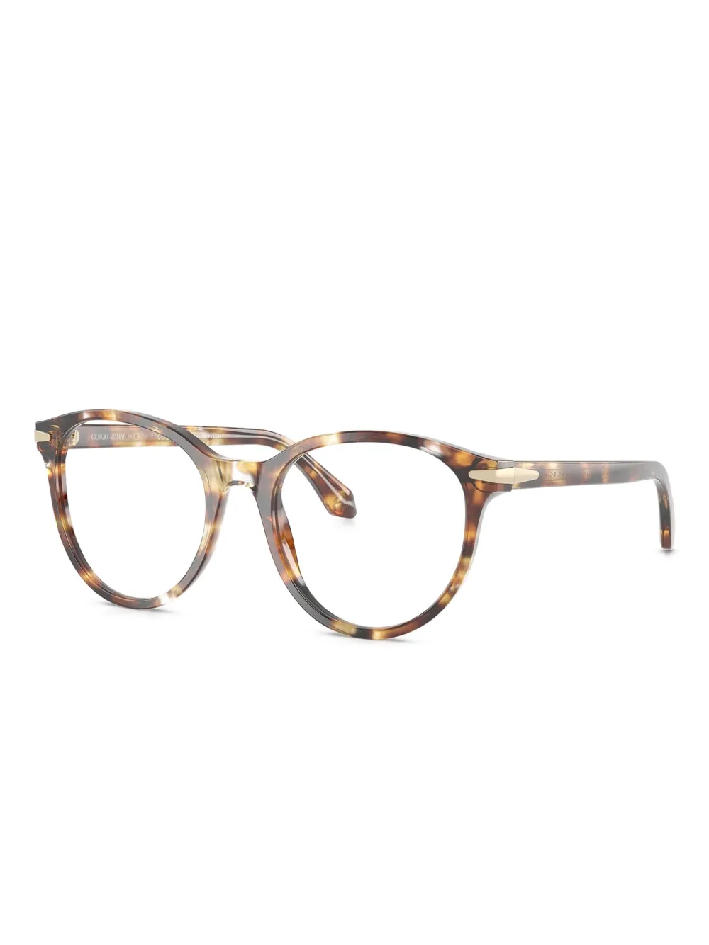 Giorgio Armani tortoiseshell round glasses | Image 2