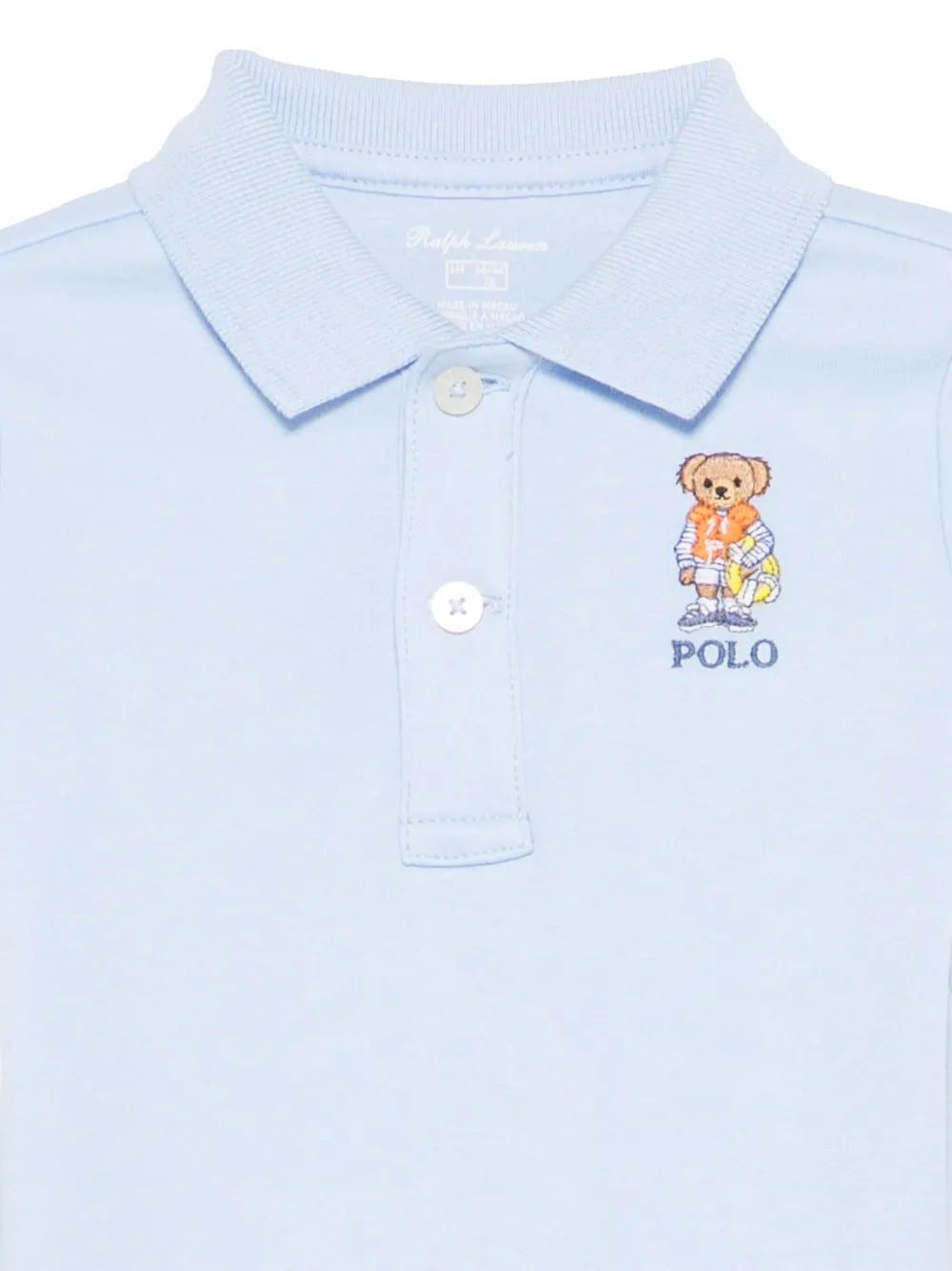 POLO RALPH LAUREN KIDS Babypakje met Polo Bear-patroon Blauw