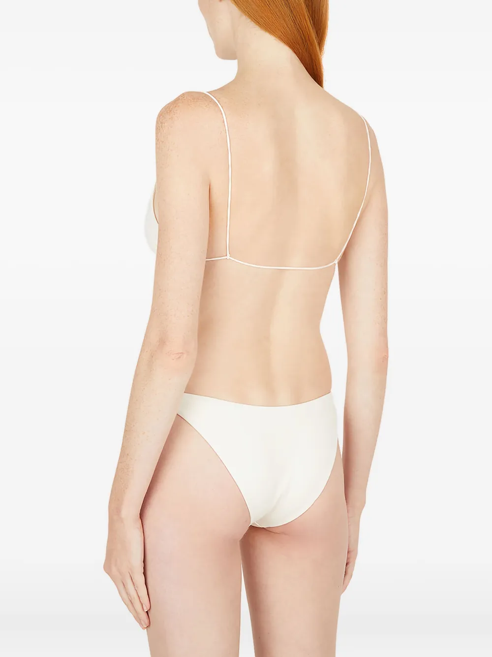 St. Agni Triangel bikini met vaste band Wit