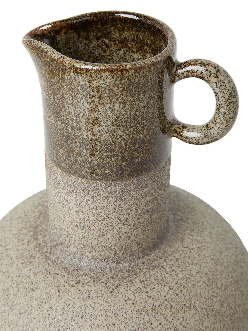 Marloe Marloe Ry Speckled Water Jug In Brown