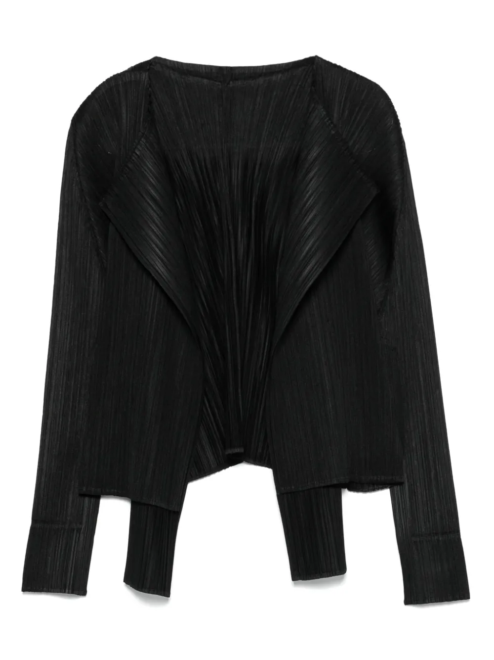 Pleats Please Issey Miyake Merry Bicolor jacket | Black | Image 1