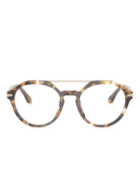 Giorgio Armani tortoiseshell glasses