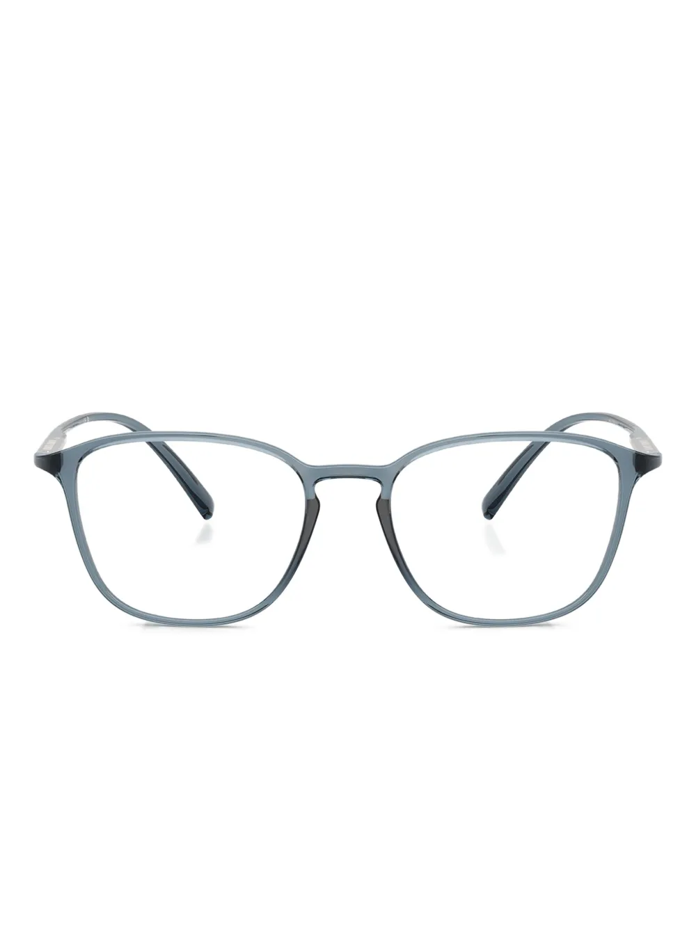 Giorgio Armani Bril met rechthoekig montuur Blauw