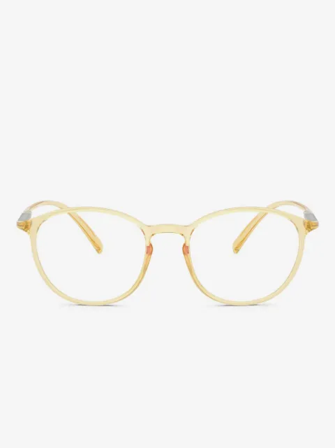 Giorgio Armani round-frames glasses