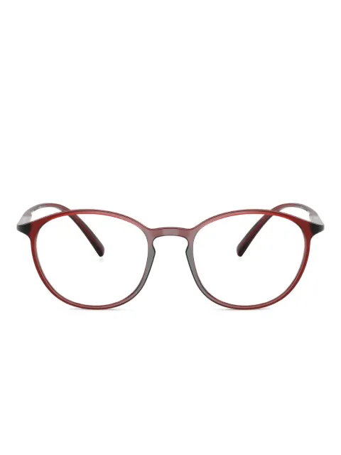 Giorgio Armani round-frame glasses