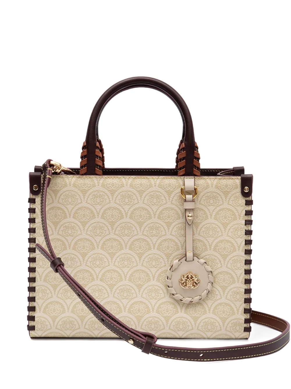 Isla Monogram tote bag | Neutrals | Image 1