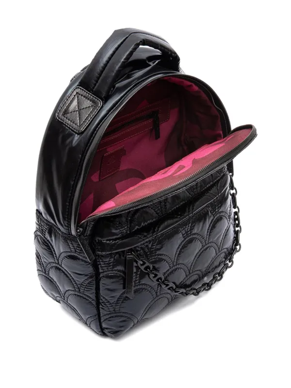 Isla Quilted Backpack | Black | FARFETCH