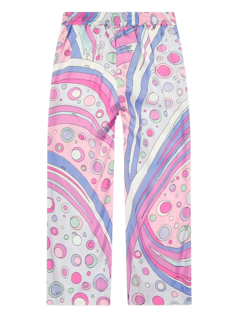 PUCCI Junior cotton trousers | Girls Casual Trousers | Image 2